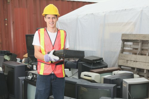 Recycling facility processing mattresses in Waterloo