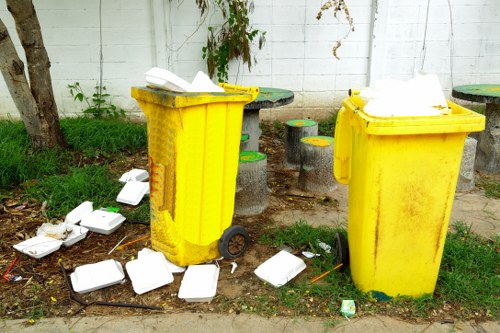 Recycling center handling mattresses in Cranham